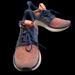 2020 Ultra Boost Glow Pink/Tech Blue/Solar Orange